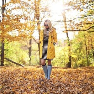 Yellow Ruffle Raincoat 🌧💛